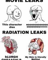 Free download Movie leaks vs Radiation leaks [ Meme ] free photo or picture to be edited with GIMP online image editor